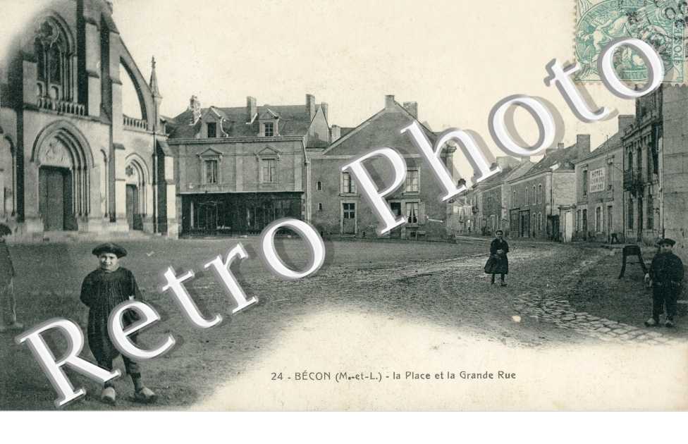 la place et la grande rue