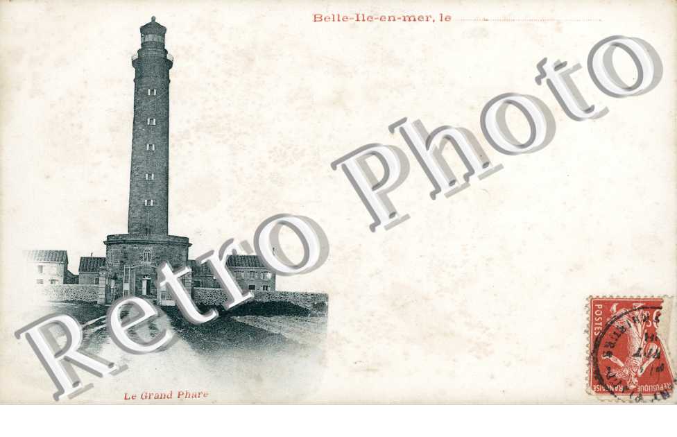 Belle-Ile-en-mer  -  le grand phare