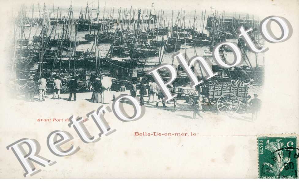 Belle-Ile-en-mer Avant Port de Palais