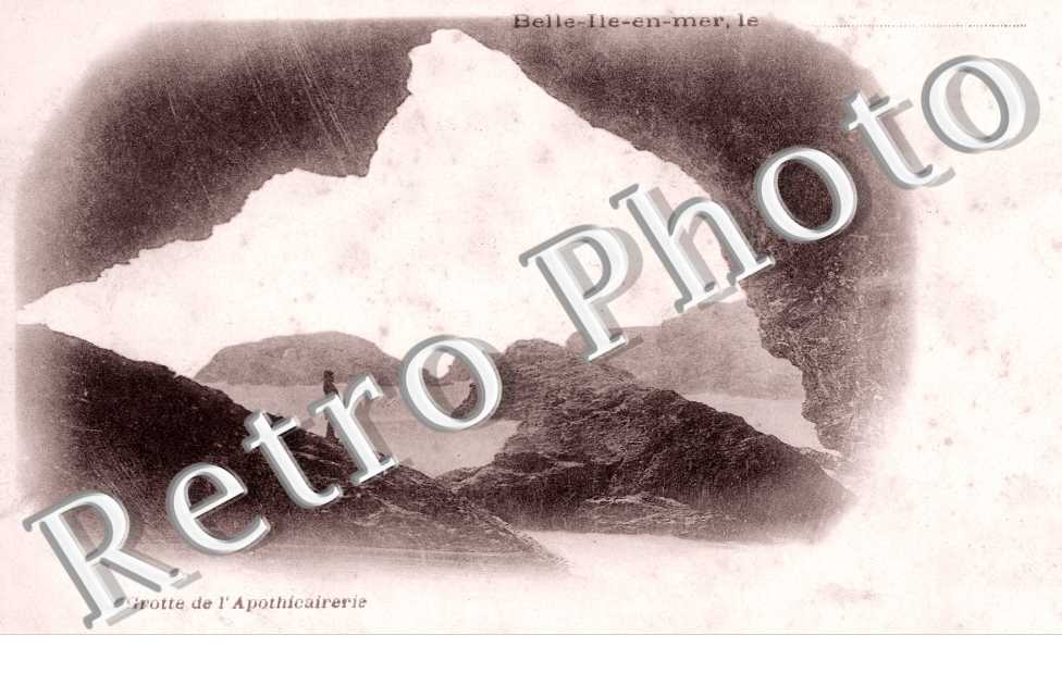 Belle-Ile-en-mer Grotte de l'Apothicairerie