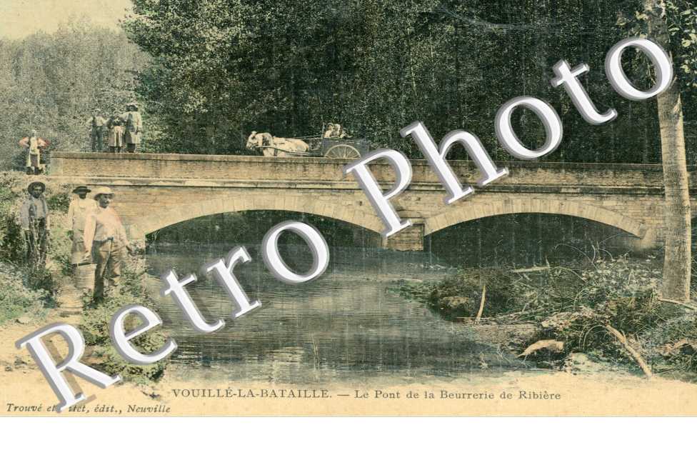 le pont de la Beurrerie de Ribiere