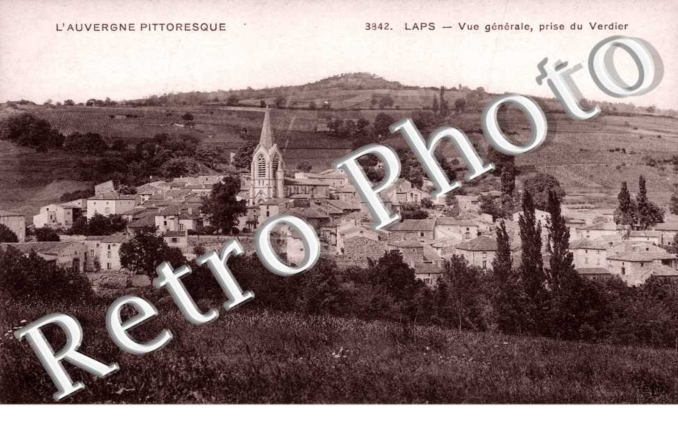 Vue generale prise du Verdier