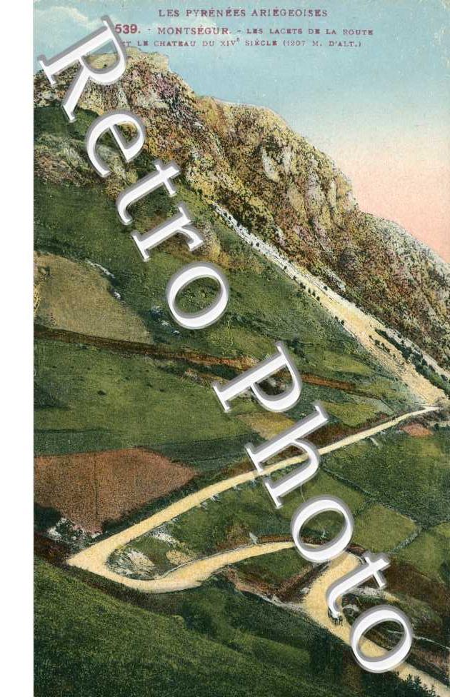 Les Lacets de la Route et le Chateau