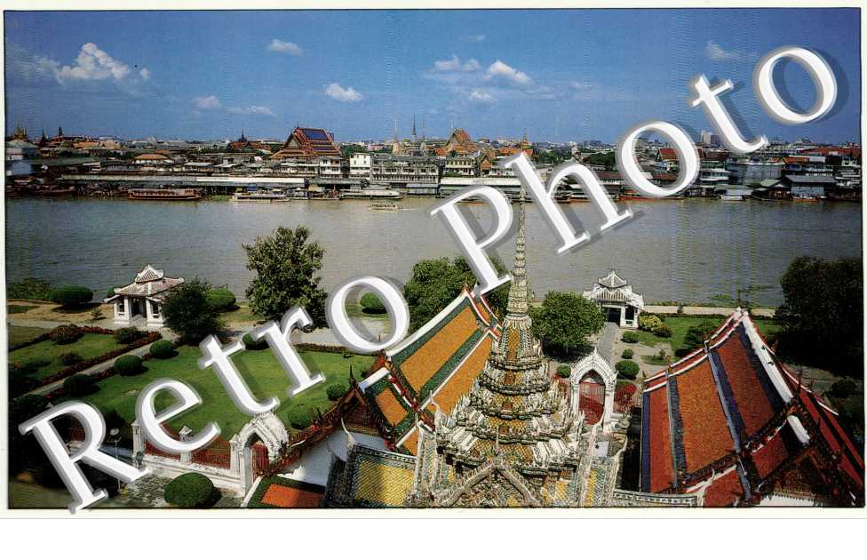 viex of Chao-Pra-Ya river, in front of Temple od Dawn