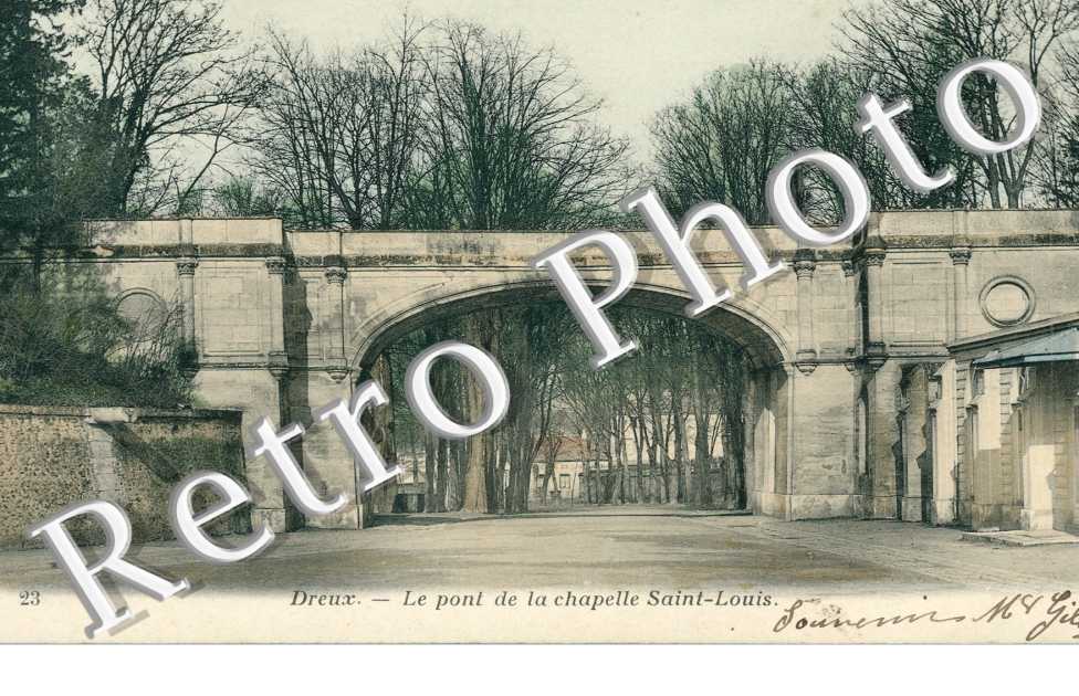 Le Pont de La Chapelle Saint Louis