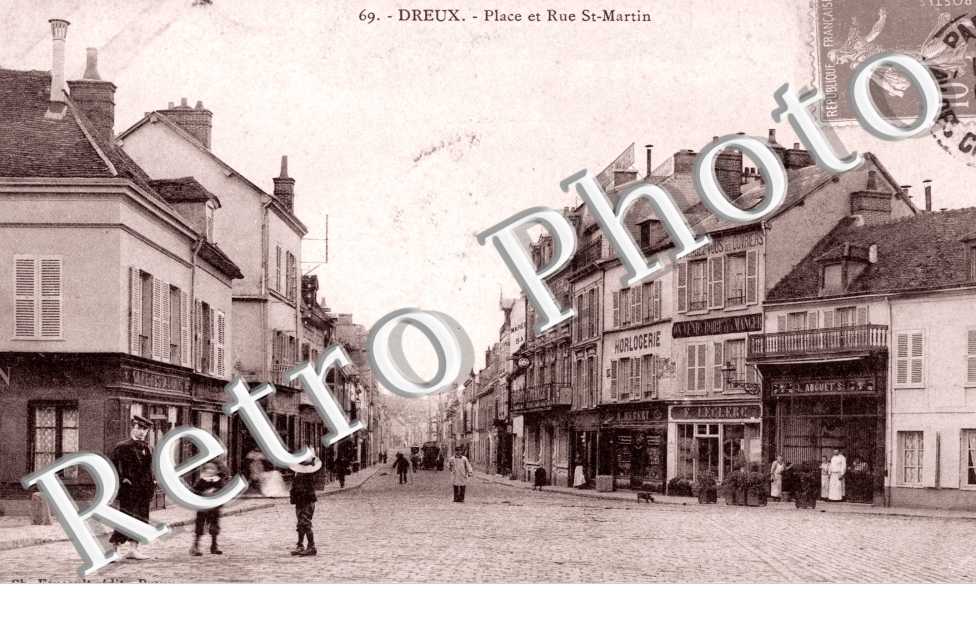 Place et rue Saint Martin