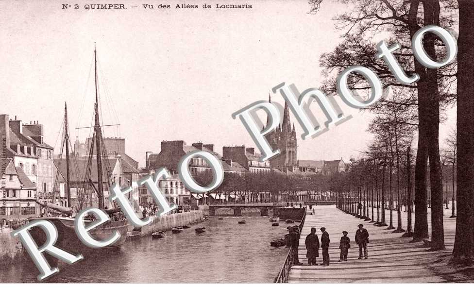 Vue des Allees de Locmaria