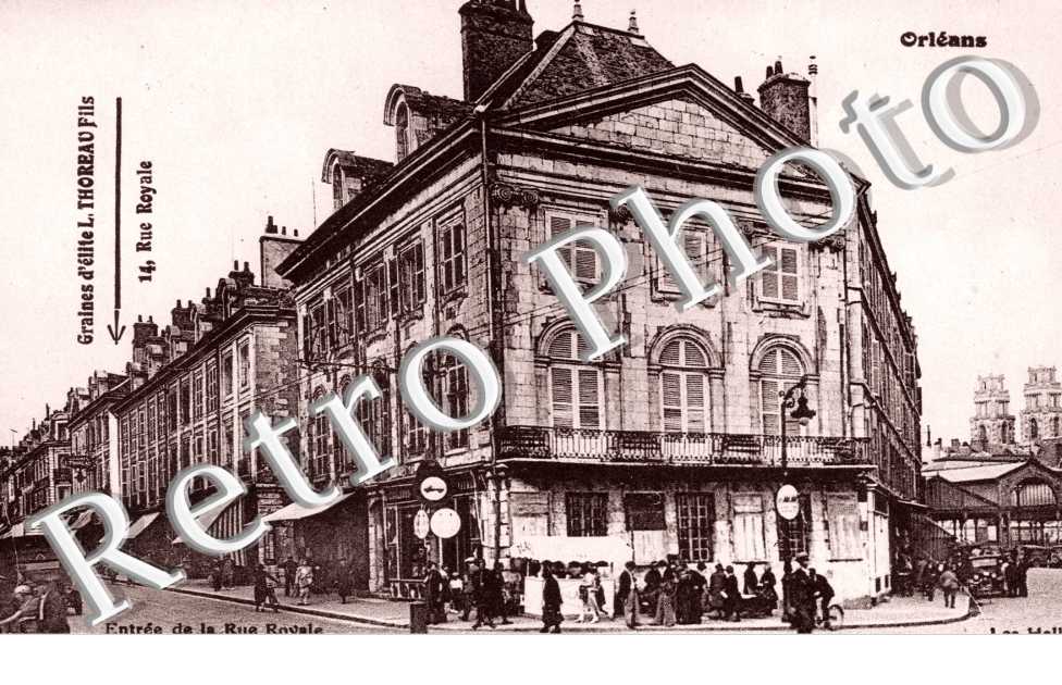 Entree de la Rue Royale - Graine d'Elite L. Thoreau Fils