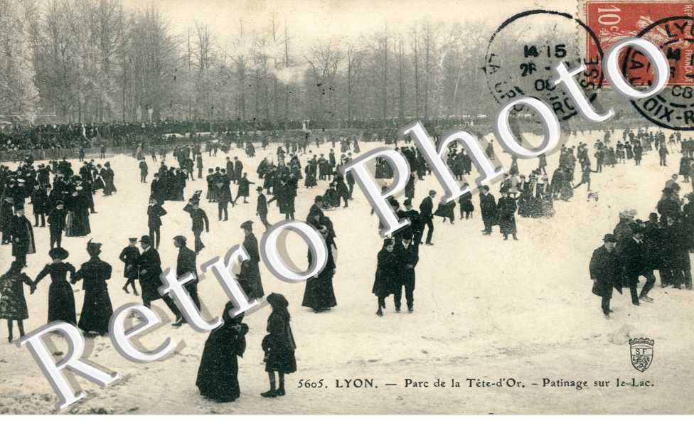 Parc de la Tête d'Or - Patinage sur le Lac