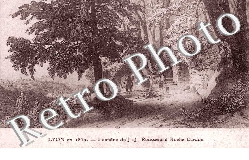 fontaine de J-J Rousseau à Roche-Cardon