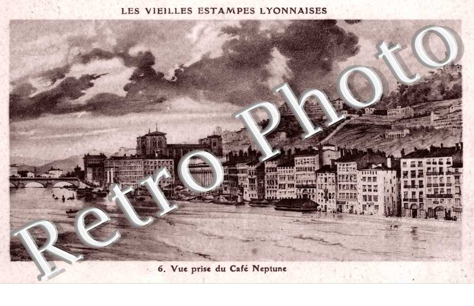 vue prise du café Neptune