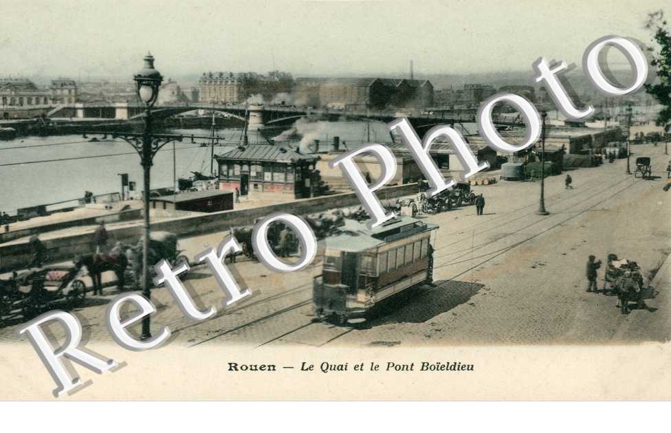 Le Quai et le Pont Boieldieu