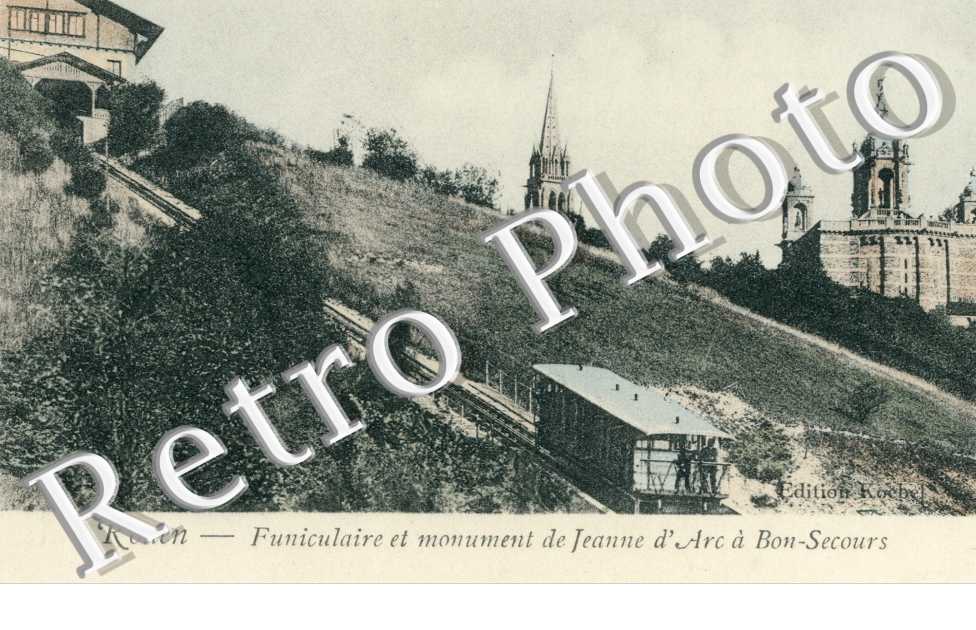 Funiculaire et Monument de Jeanne d'Arc