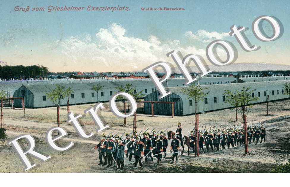 Gruss vom Griesheimer Exerzierplatz