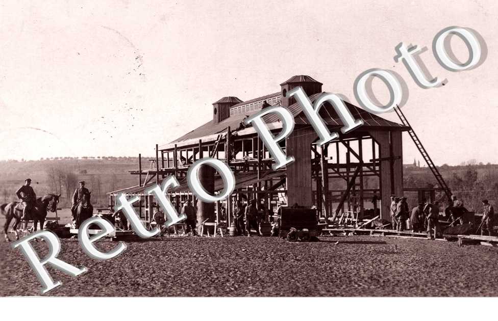 Un bâtiment en construction