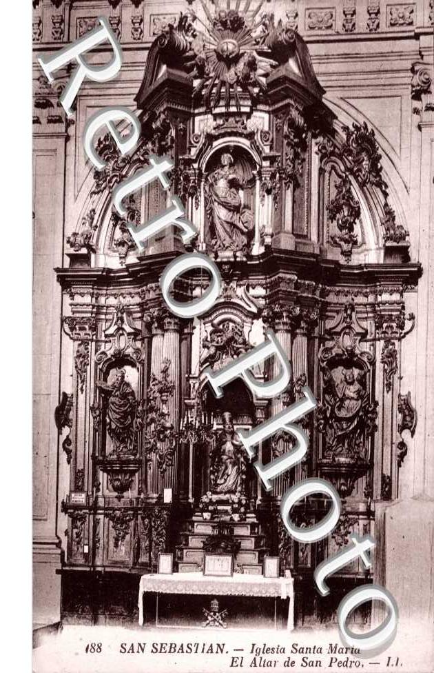Iglesia Santa Maria - El Altar de san Pedro