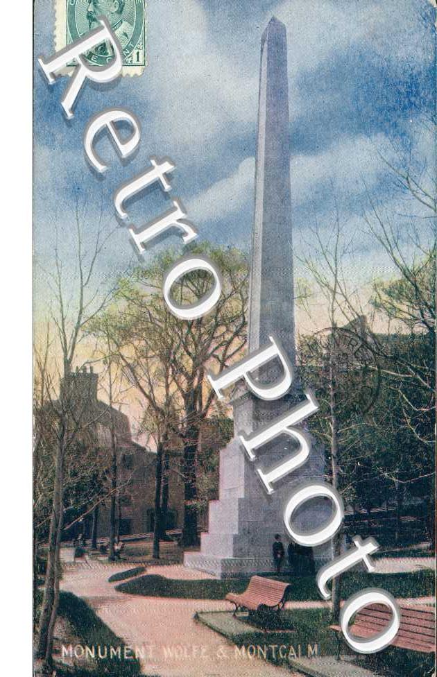 Monument Wolfe et Montcalm