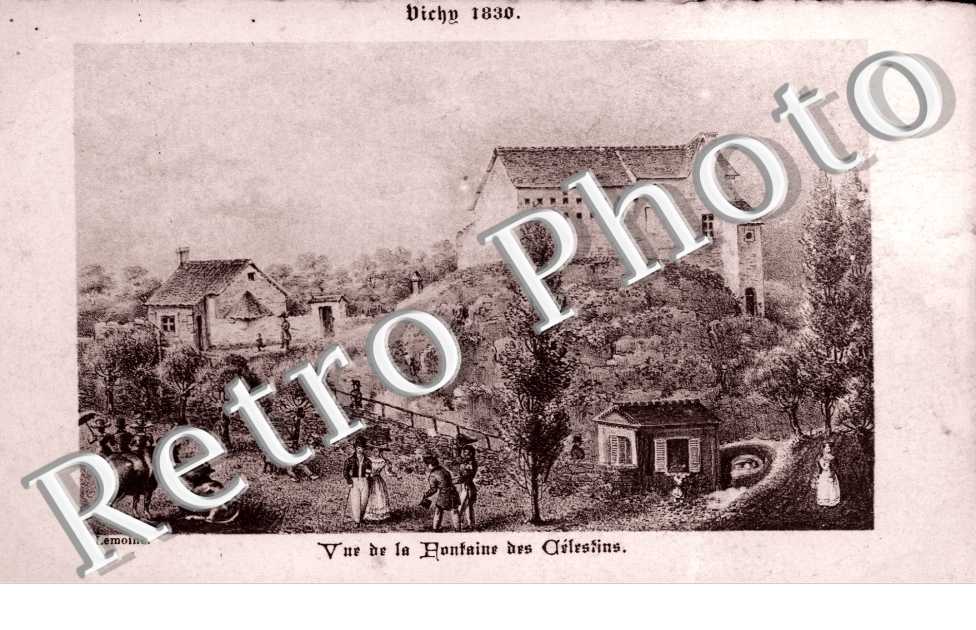 vue de la fontaine des Celestins