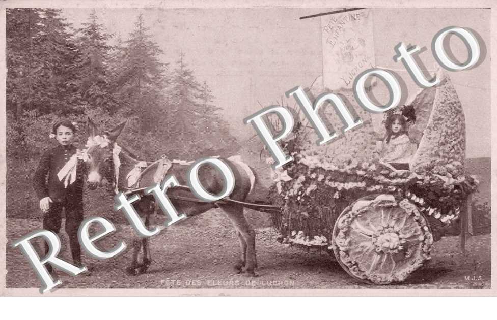 Fetes des fleurs de Luchon - fete enfantine 1903