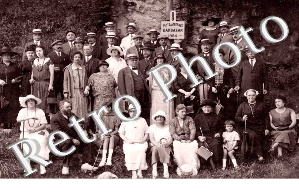 Photo des Thermes Barbazan 1924