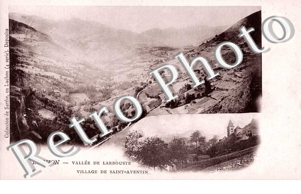 vallee de Larbouste Village de Saint-Aventin