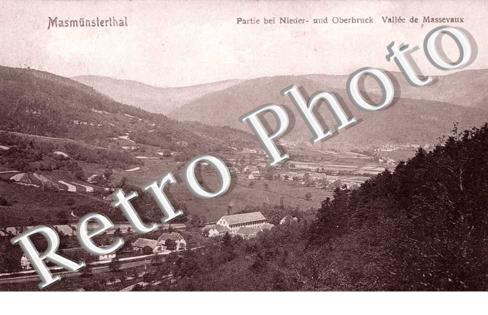 Partie bei Nieder und Oberbruck, Vallee de Massevaux