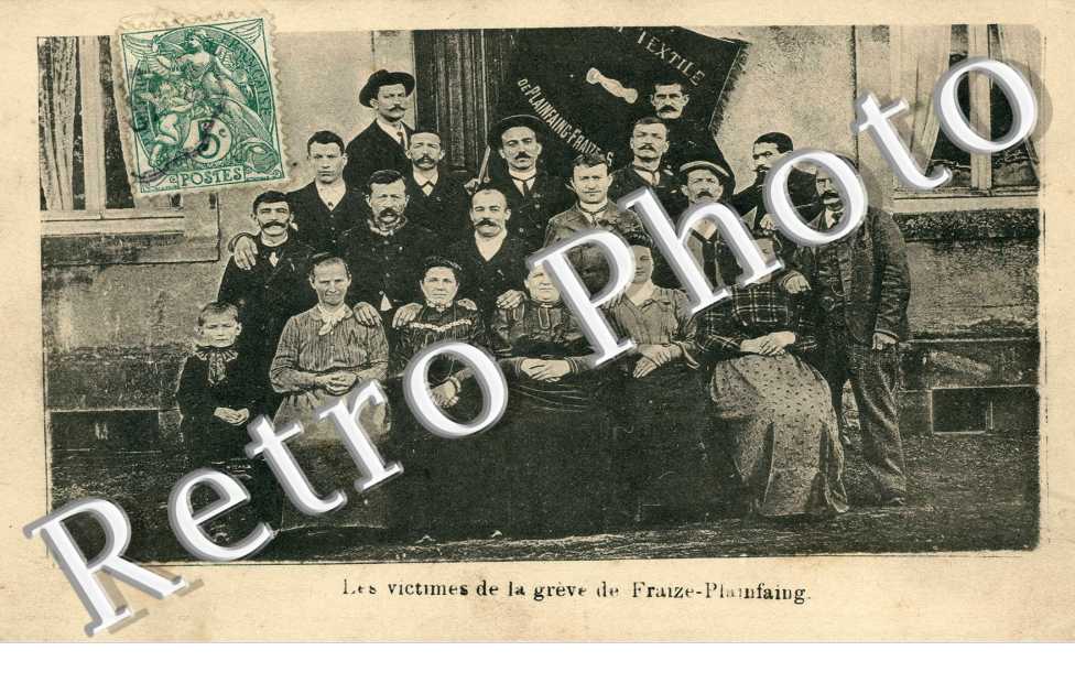 les victimes de la greve de Fraize-Plainfaing
