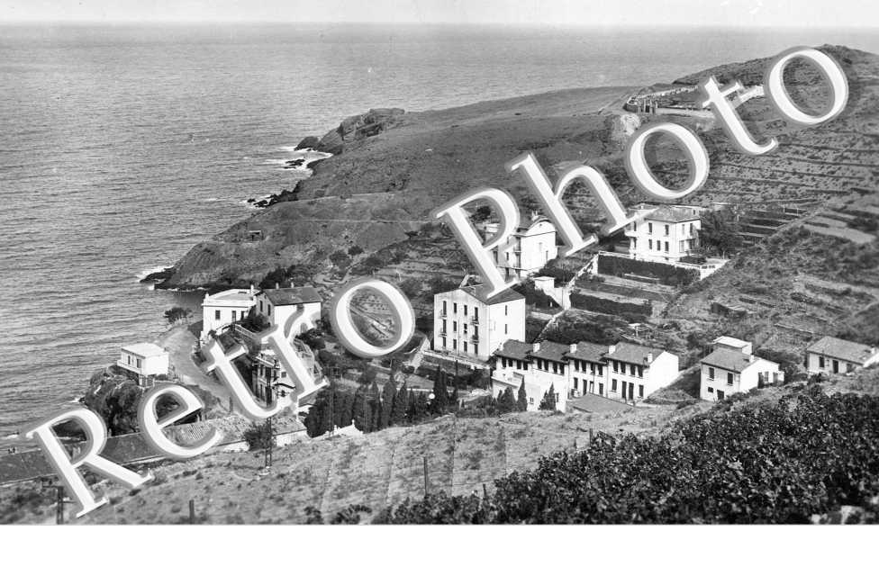 le Cap Cerbere et les villas