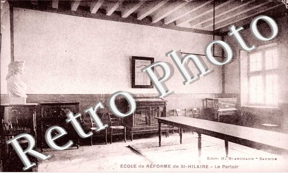 ecole de reforme de Saint-Hilaire -  Le parloir