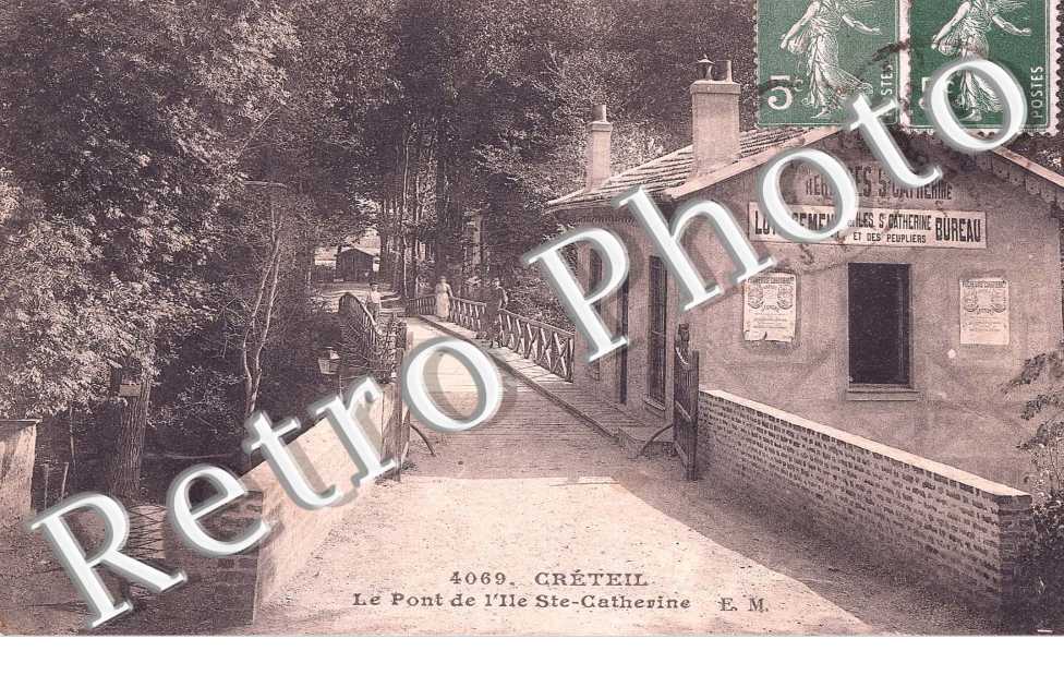 le pont de l'ile Sainte catherine