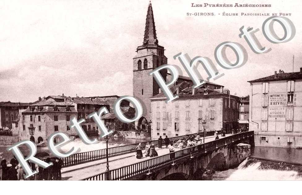 eglise paroissiale et pont