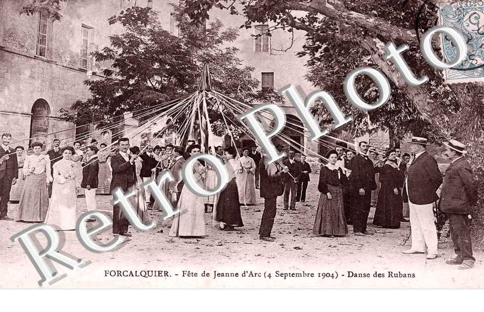 Fete de Jeanne d'Arc - 4 Septembre 1904 - Danse des Rubans