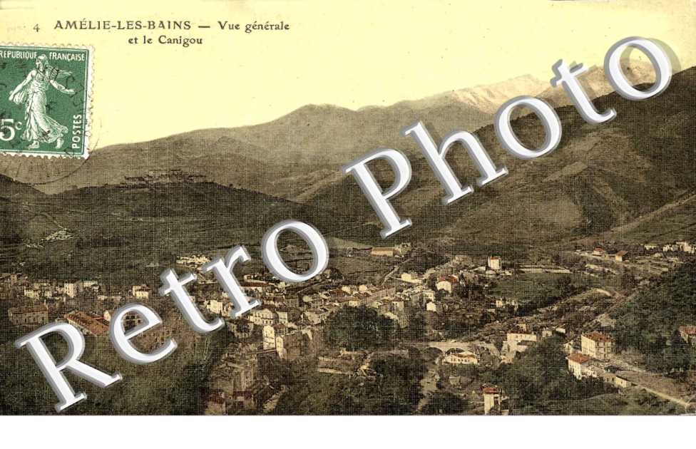 vue generale et le Canigou