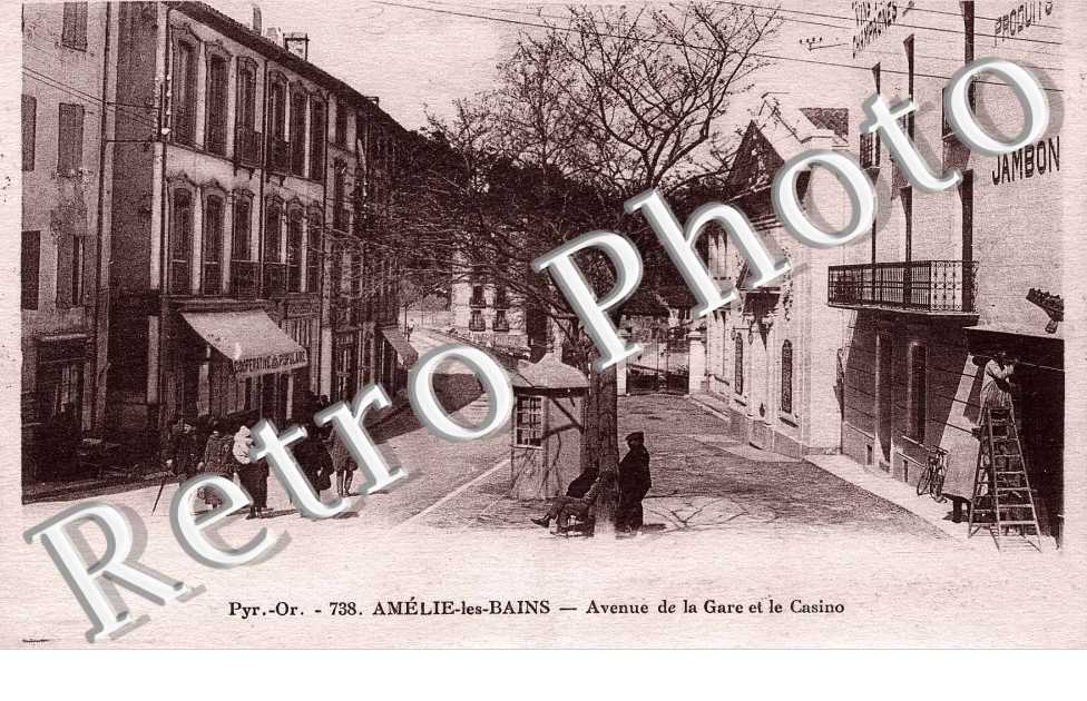 avenue de la gare et le casino