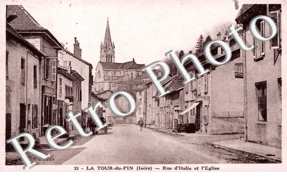 Rue d'Italie et l'Eglise