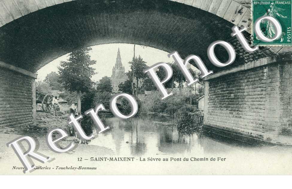 la Sevre au Pont du Chemin de Fer