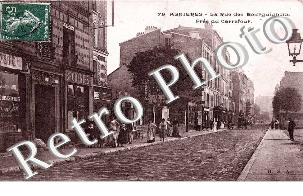 la rue des Bourguignons pr du Carrefour