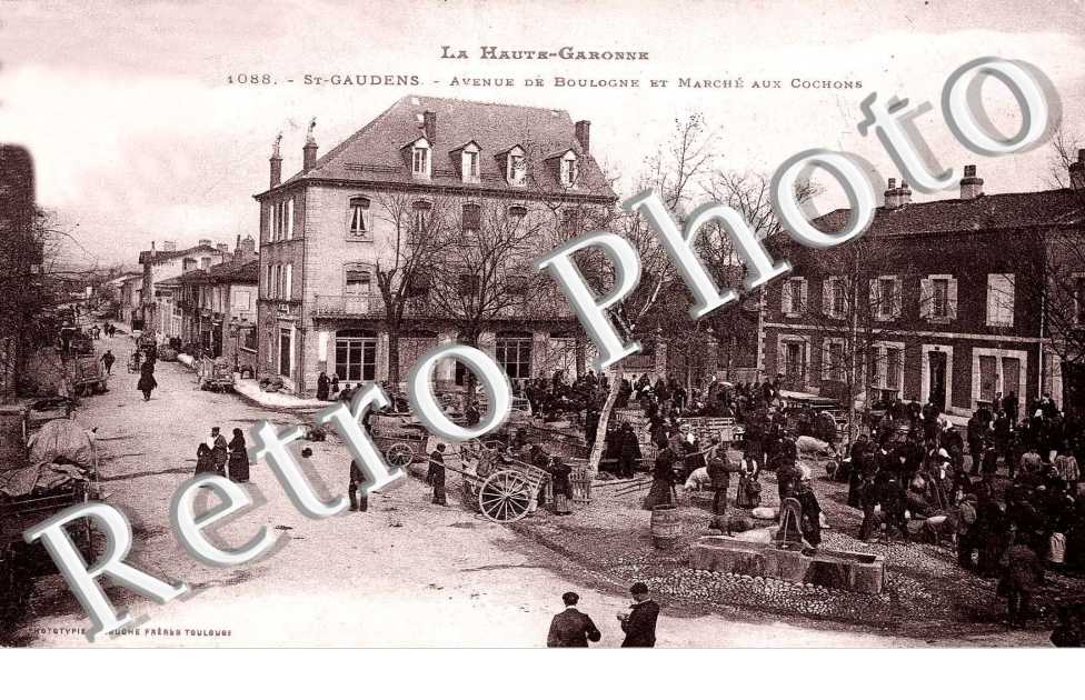 avenue de Boulogne et marche aux cochons