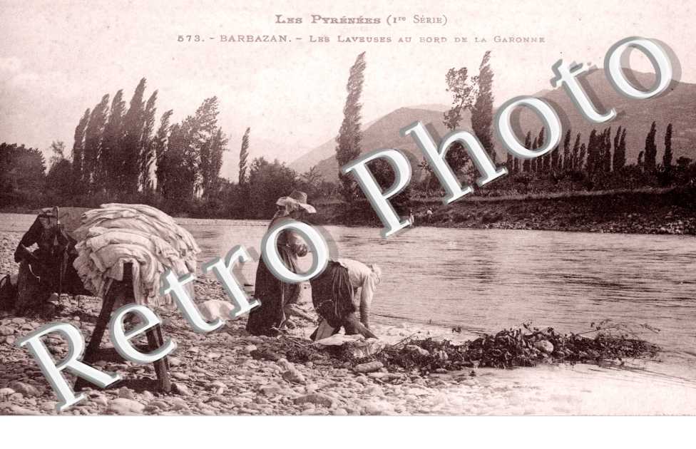 Les Laveuses au Bord de la Garonne