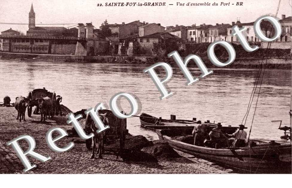 vue d'ensemble du port