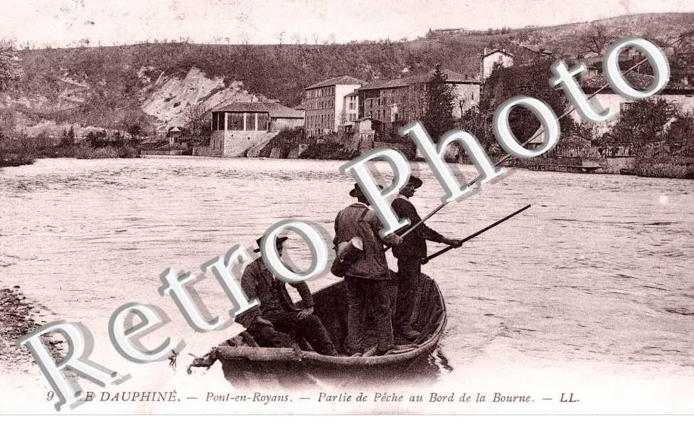 partie de peche au bord de la bourne