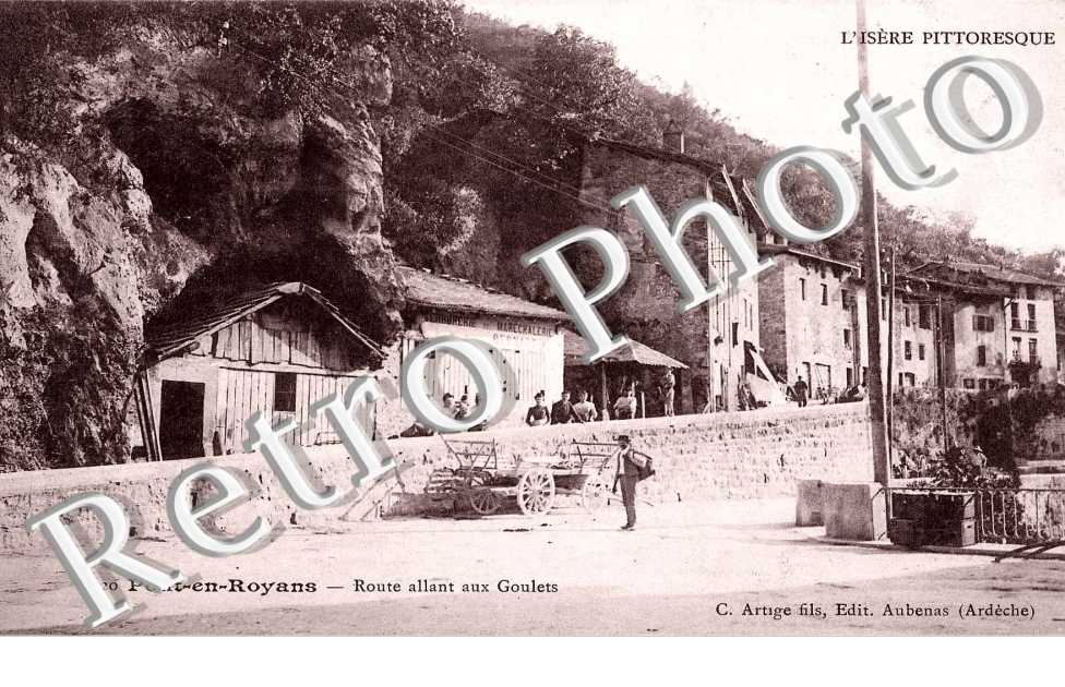 route allant aux goulets
