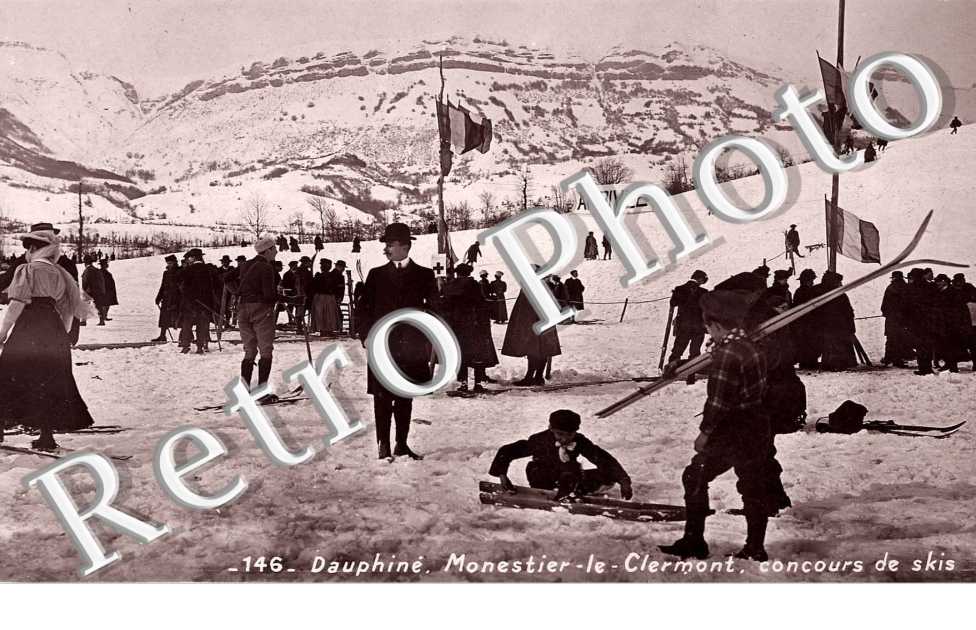 concours de skis ( photo )