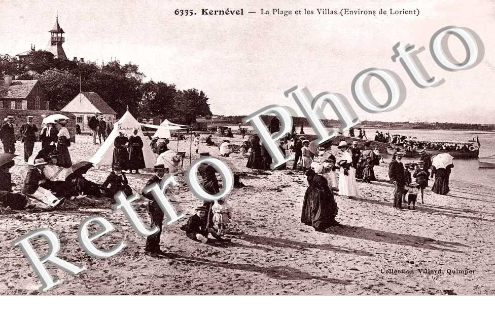 Kernevel, la Plage et les Villas