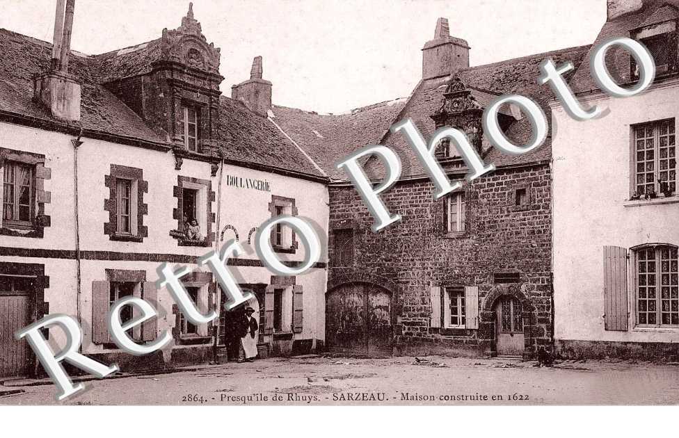 Presqu'ile de Rhuys - maison construite en 1622