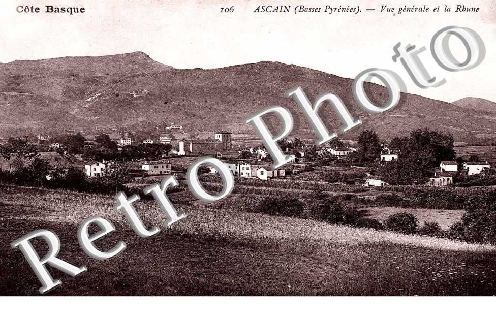 Vue generale de la Rhune