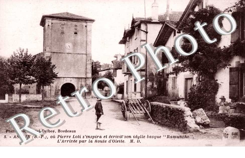 Arrivee par la route d'Olette