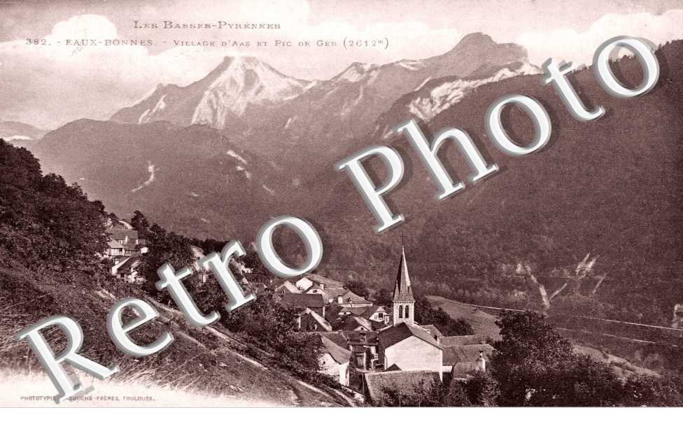 Village d'Aas et Pic de Ger