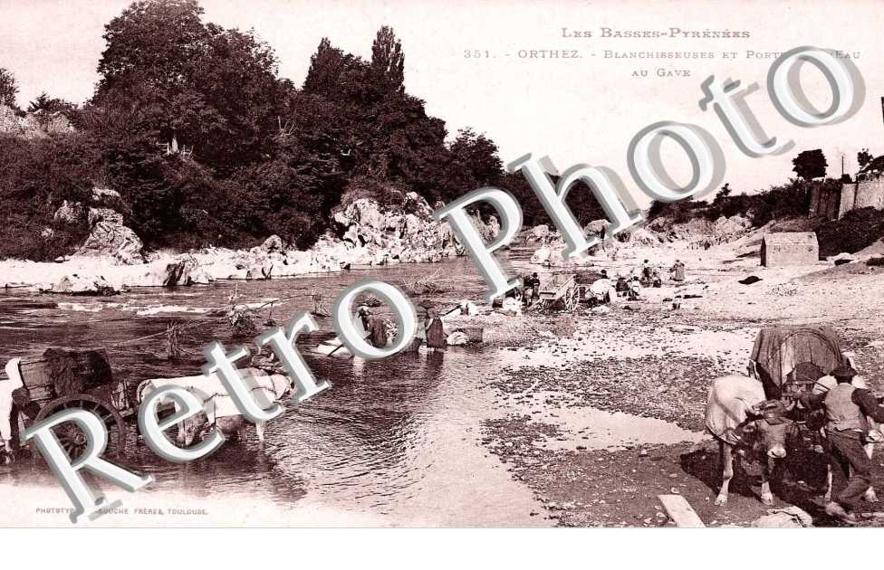 Blanchisseuses et porteuses d'eau