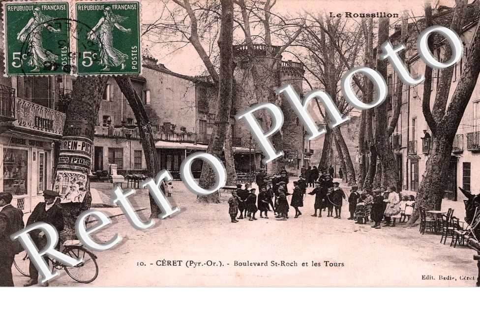 boulevard Saint Roch et les tours